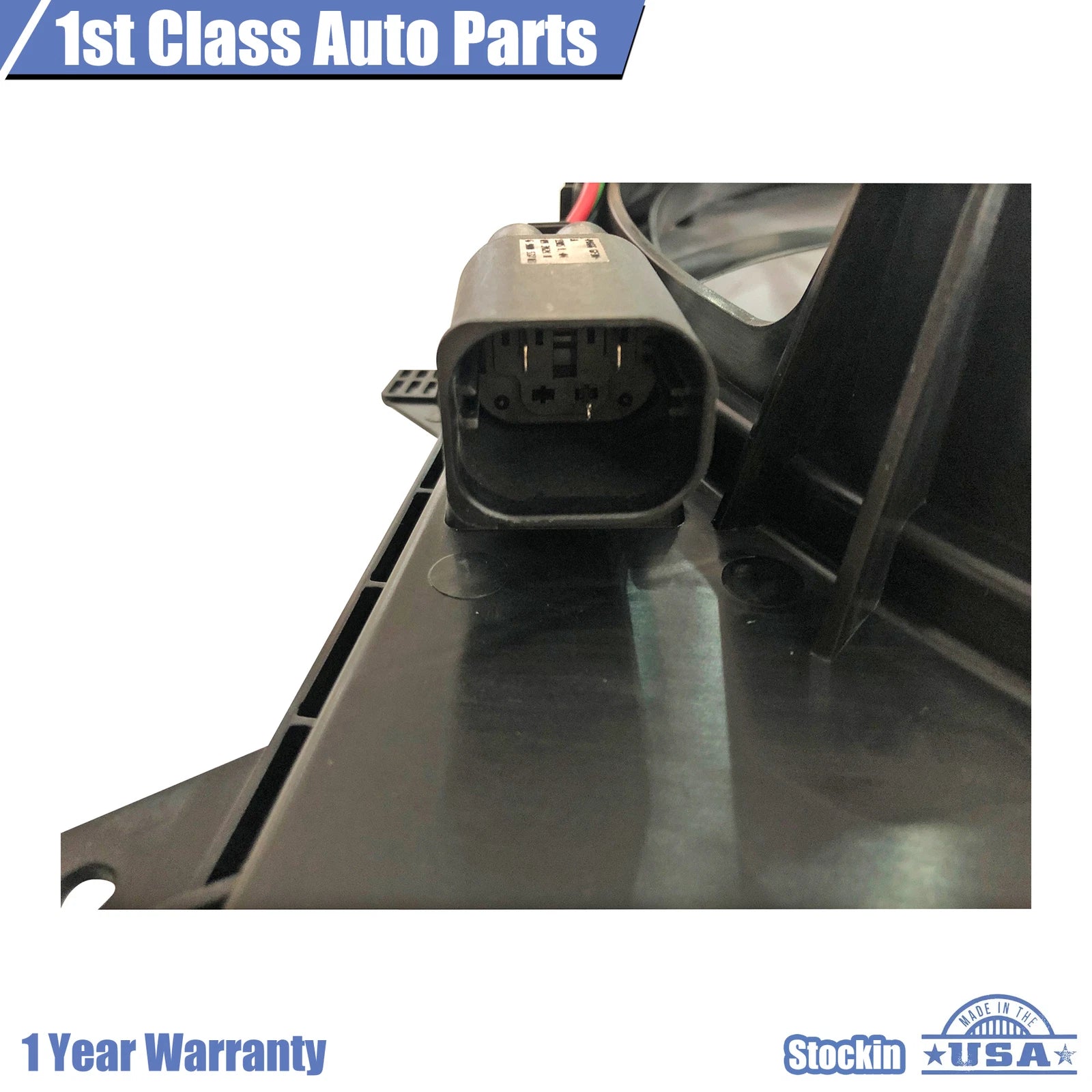 Radiator Cooling Fan Assembly for BMW X3 X4 (2013–2018)
