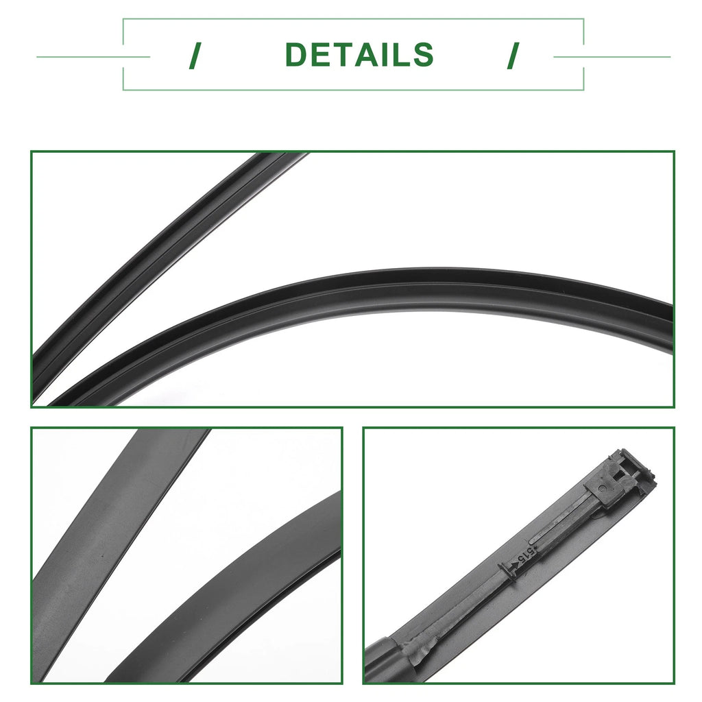 Left Roof Sealing Strip Sunroof Trim No.7555152130 for Toyota Yaris (2012–2019)