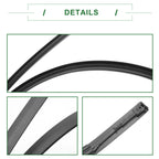 Left Roof Sealing Strip Sunroof Trim No.7555152130 for Toyota Yaris (2012–2019)