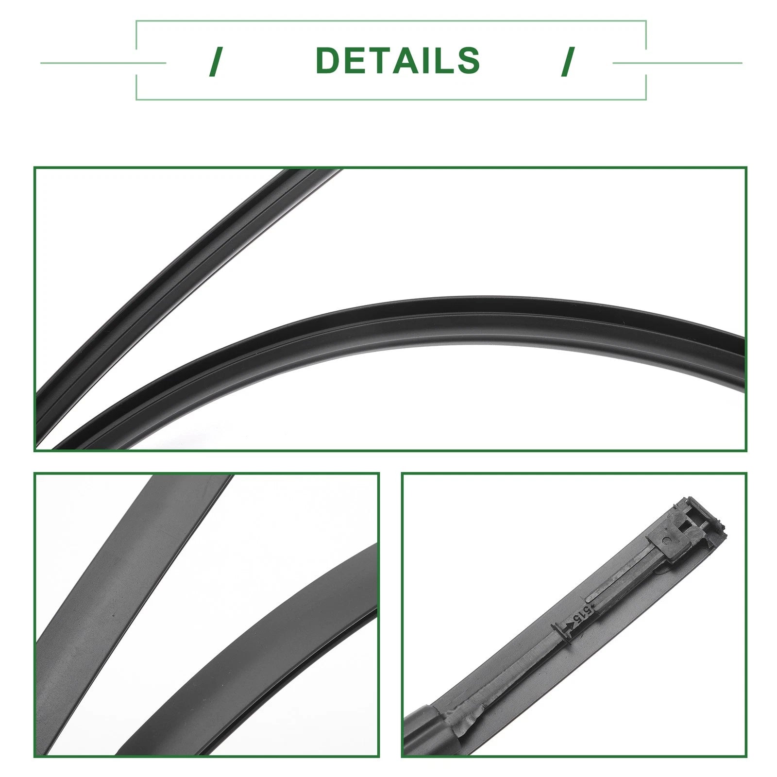 Left Roof Sealing Strip Sunroof Trim No.7555152130 for Toyota Yaris (2012–2019)