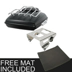 Matte Black Razor Trunk Pad for Harley Road Glide (2014–2026)