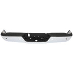 Rear Bumper for Dodge RAM 1500 (2009-2018) Chrome Steel