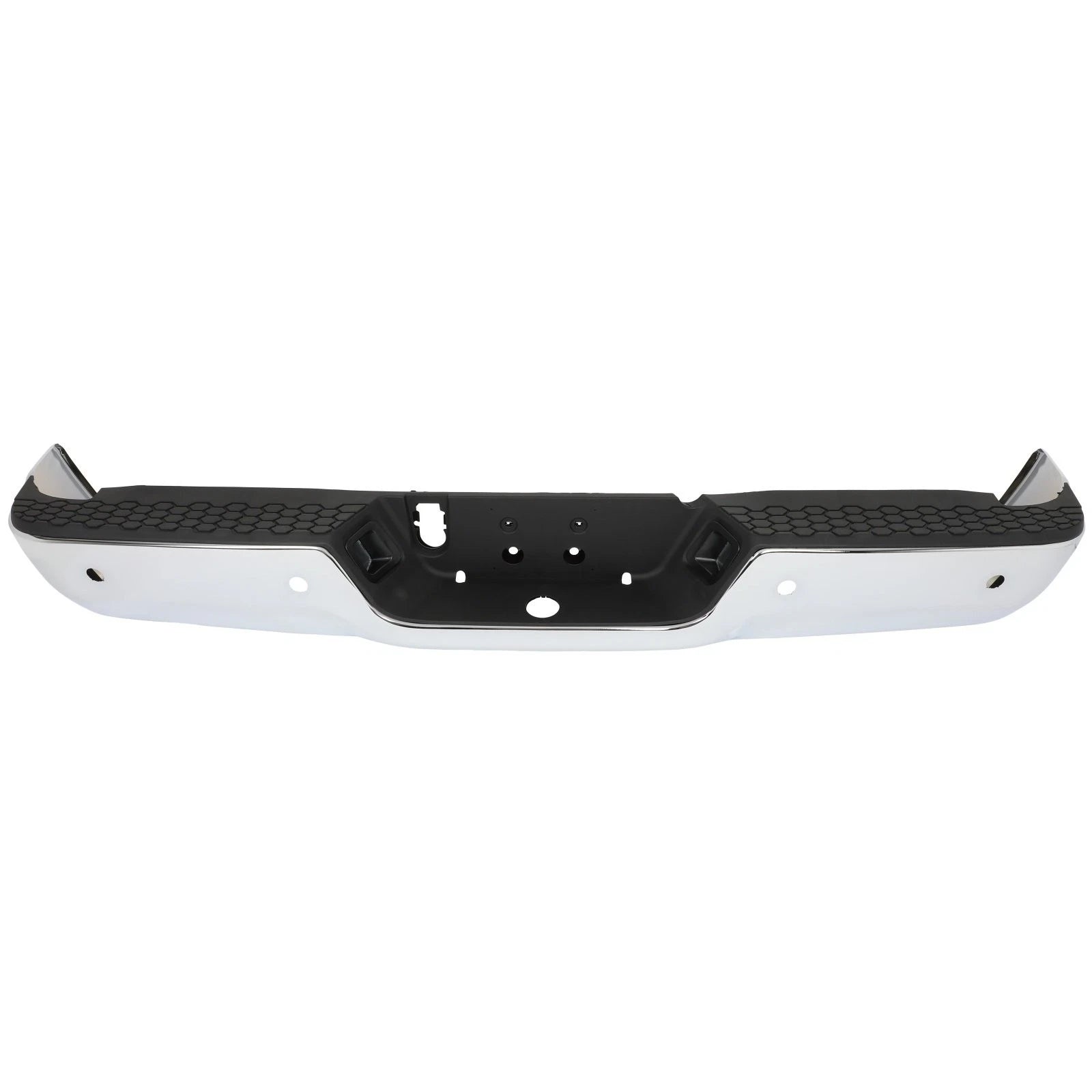 Rear Bumper for Dodge RAM 1500 (2009-2018) Chrome Steel