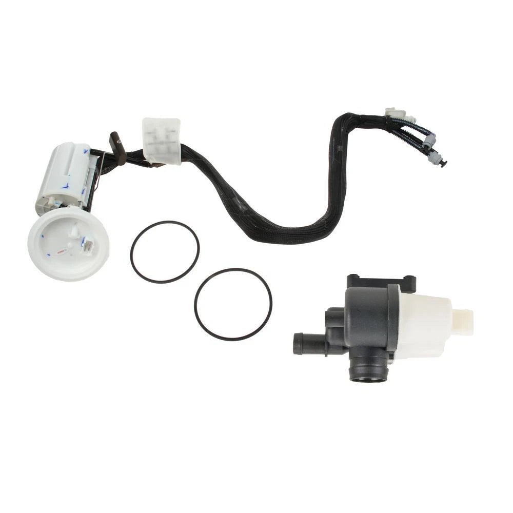 Set of 2 Fuel Pump Module Assembly and Leak Detection Pump for BMW E39 E60