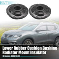 2X Lower Rubber Cushion Bushing Radiator Mount Insulator for Mazda 6 (2003–2013)