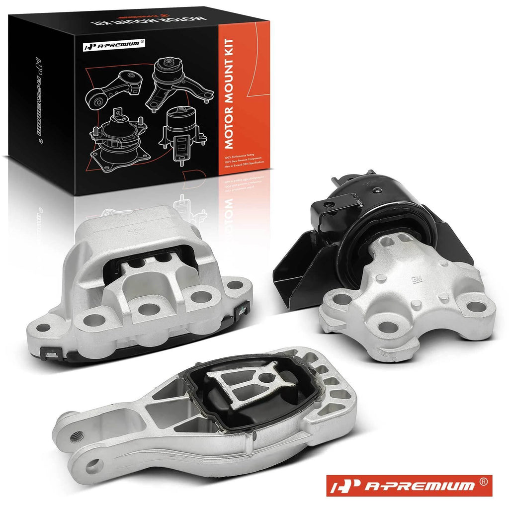 3X Engine Motor & Transmission Mounts for Buick Encore (2013–2023)