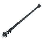6000lbs Trailer Axle for 6 Lug Vehicles (95" Hub Face, 80" Spring Center)