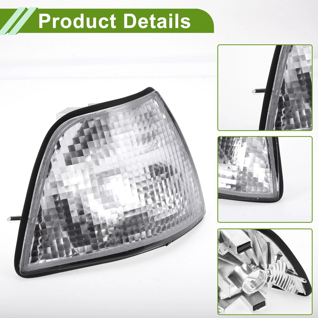 1Pc Right Corner Signal Light Cover for BMW 3 Series (1992–1998) No. 63138353280