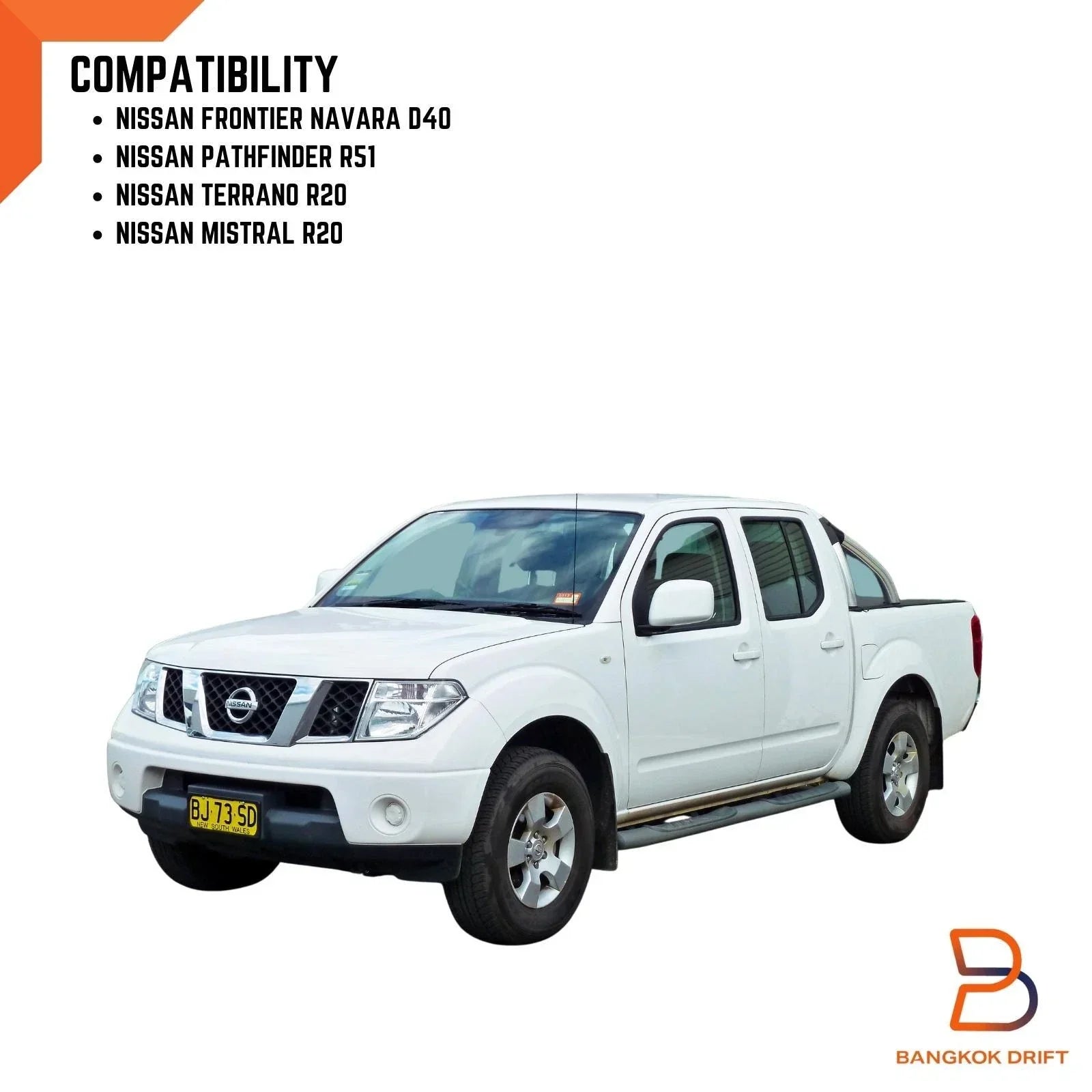 55mm Windshield Washer Tank Cap for Nissan Navara D40 R51 (2005-2015)