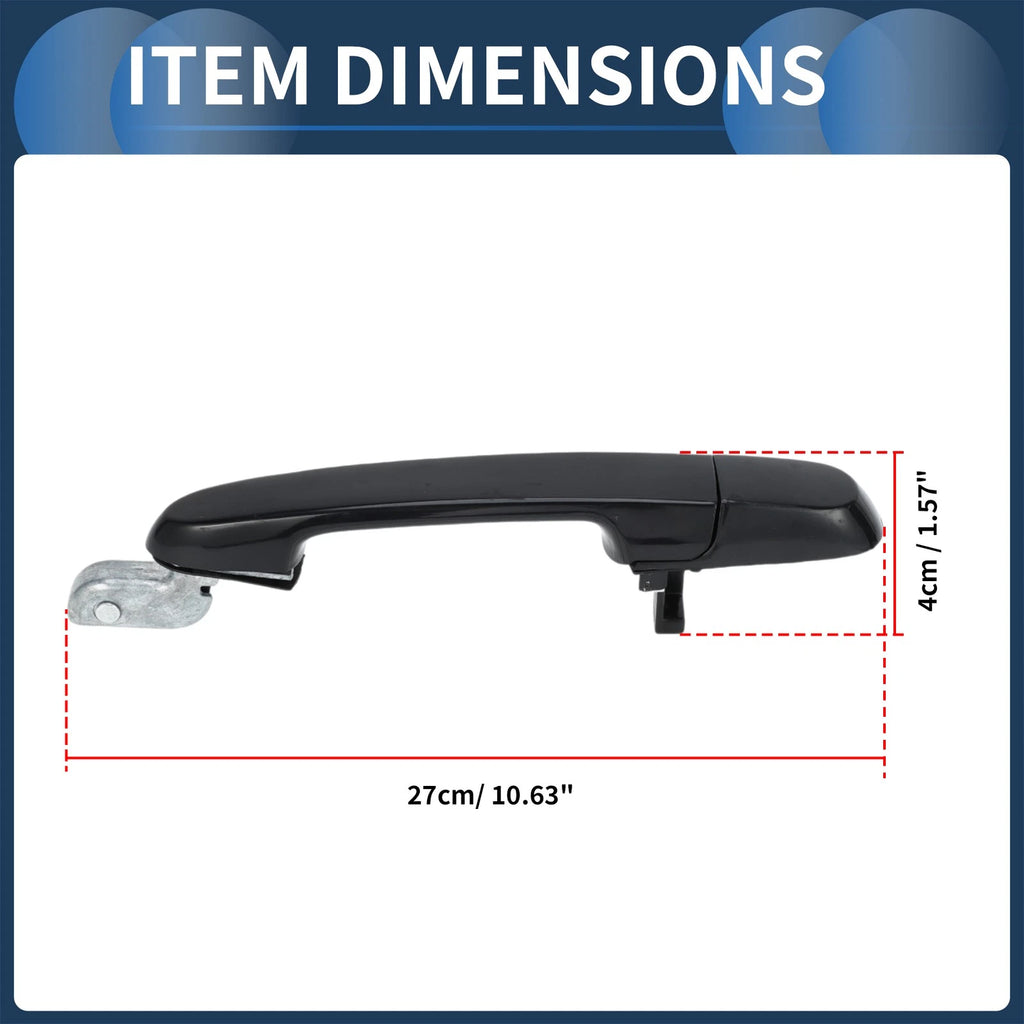 Rear Right Door Handle for Hyundai Accent GLS (2006–2011) 1 Pcs
