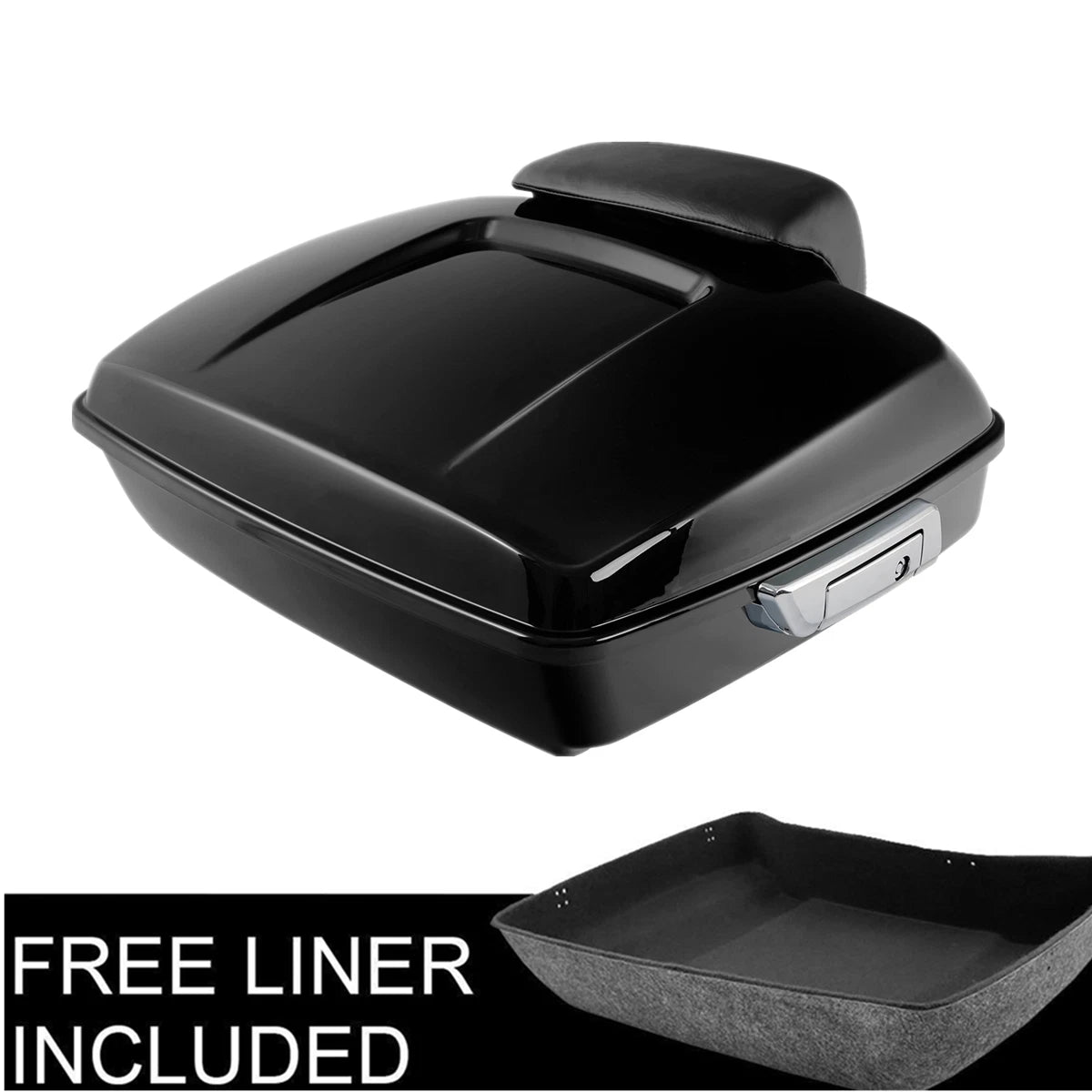 Chopped Trunk Pad for Harley Fat Boy (2008–2016)