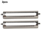 2X Stainless Steel Flat Blade Peeling Blades for Universal Use
