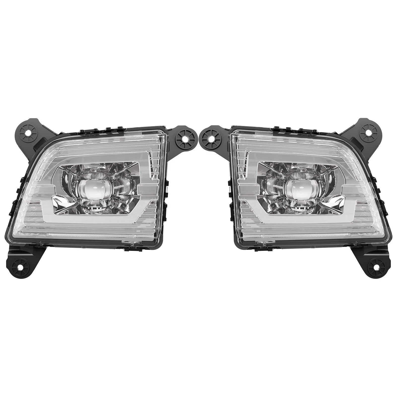 LED Fog Lights Set LH & RH for Chevy Silverado 1500 (2019–2022)