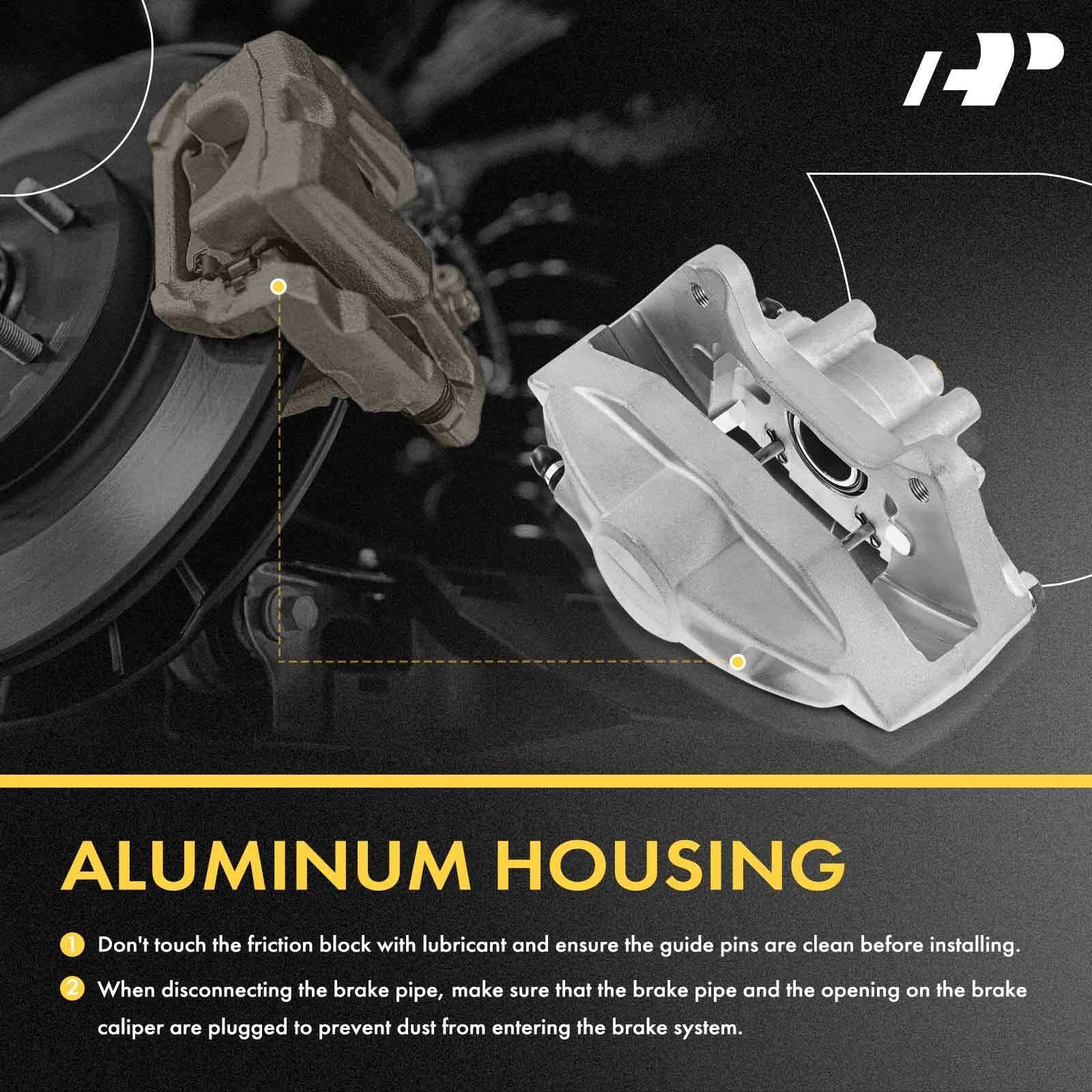 Front Brake Calipers with Bracket for Toyota Echo and MR2 Spyder (2000â2005)