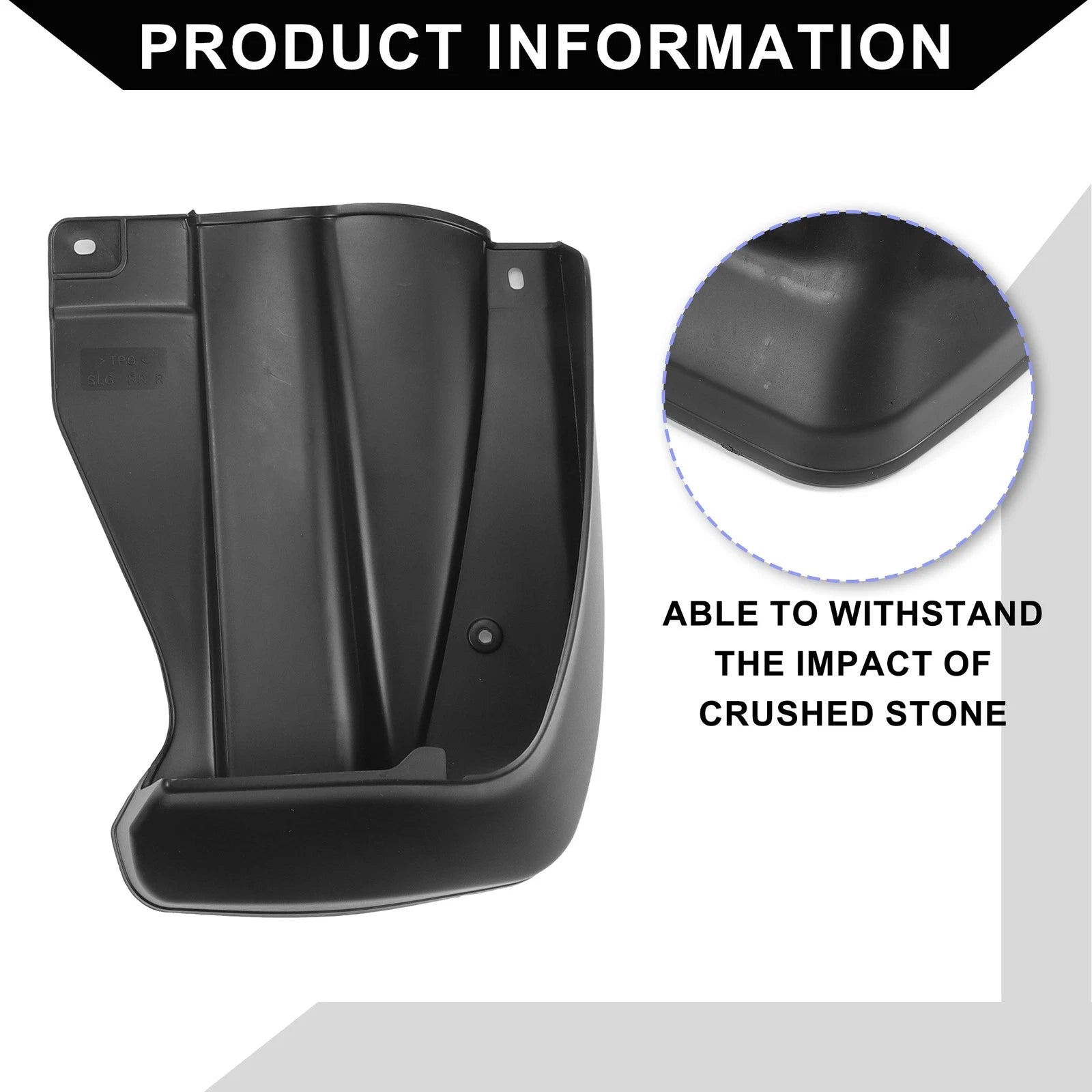 Set of 2 Front & Rear Mud Flap Splash Guards for Honda Odyssey (2009–2013)