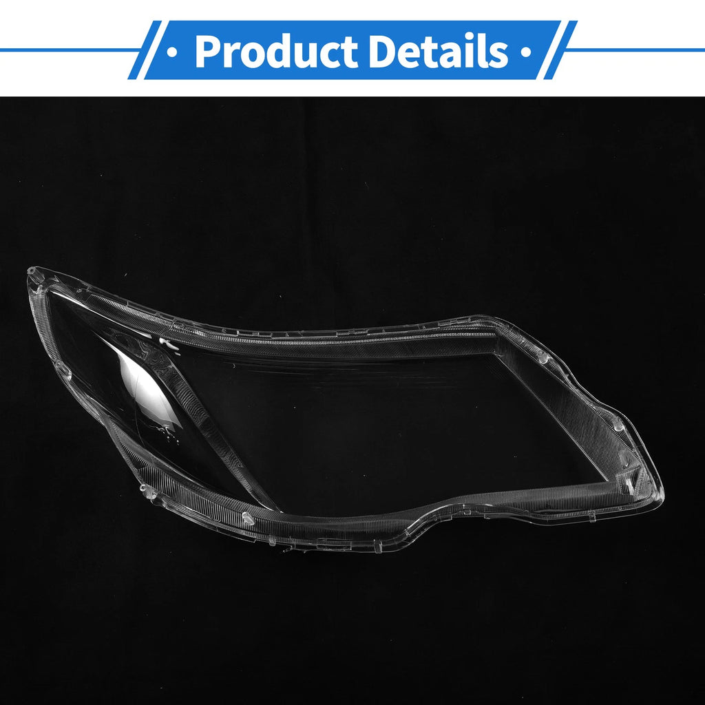 1 Pcs Headlight Lens Cover for Subaru Forester (2009–2012) PC Clear