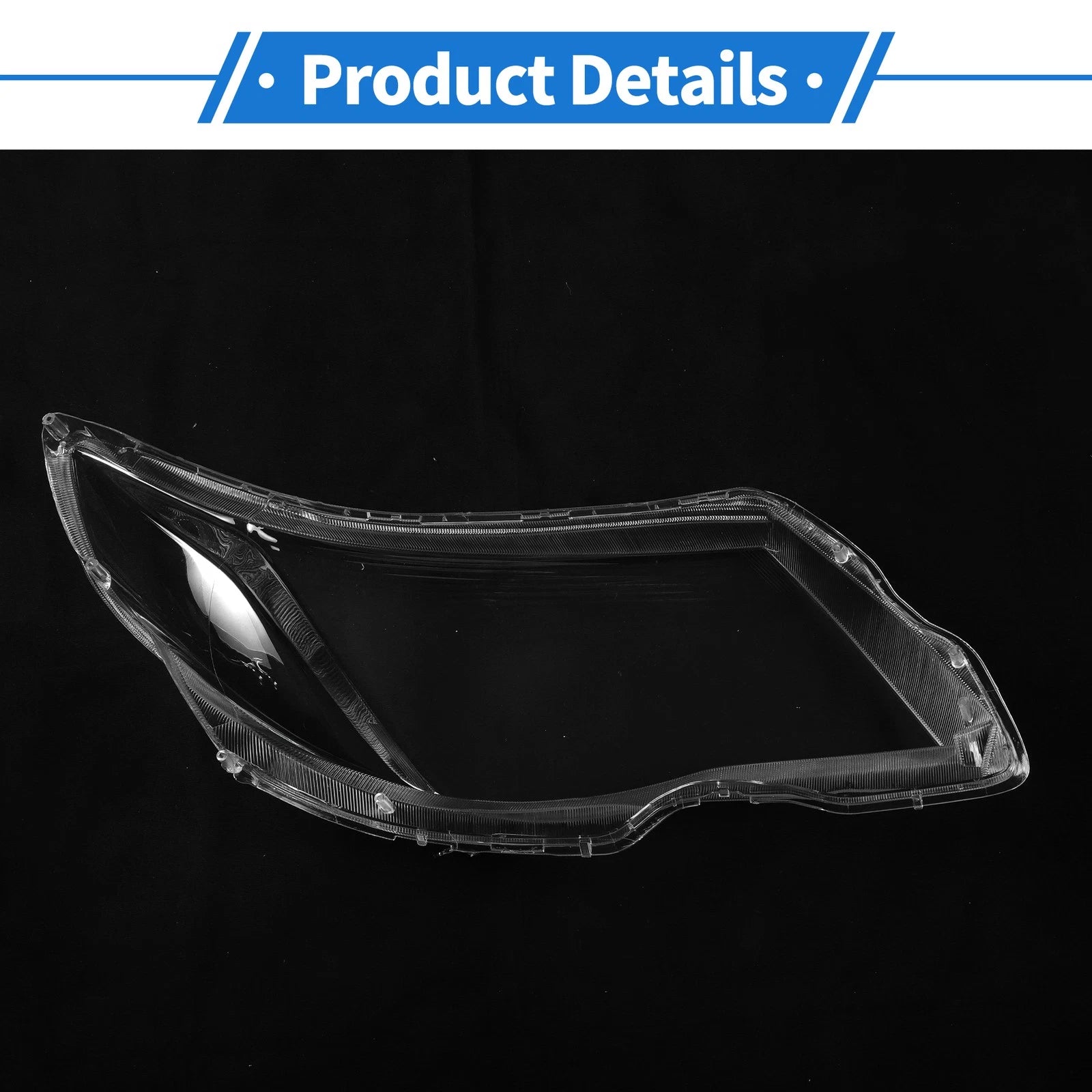 1 Pcs Headlight Lens Cover for Subaru Forester (2009–2012) PC Clear