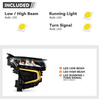 Full LED Headlights for Chevy Suburban Tahoe (2021–2024) - Left + Right Pair
