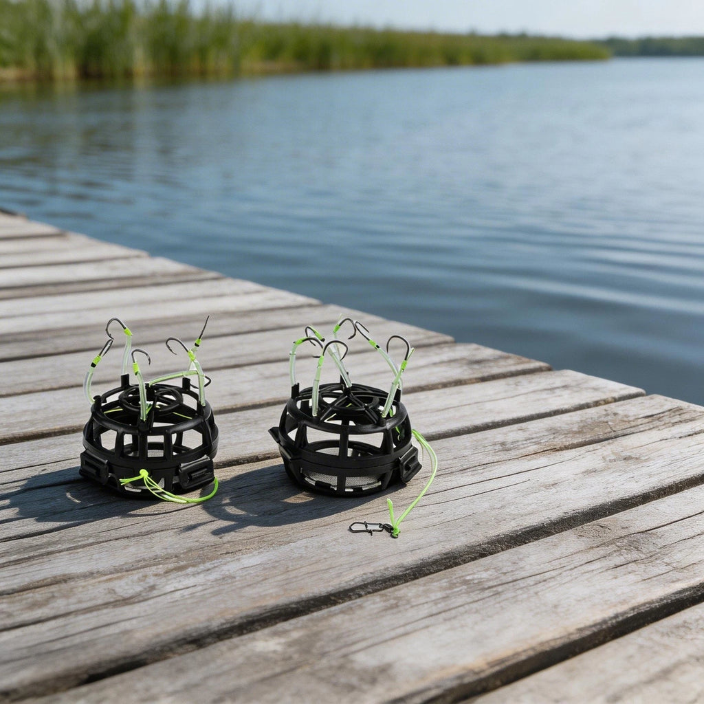 Double Hook Rig for Saltwater and Freshwater Fishing (ABS Metal)