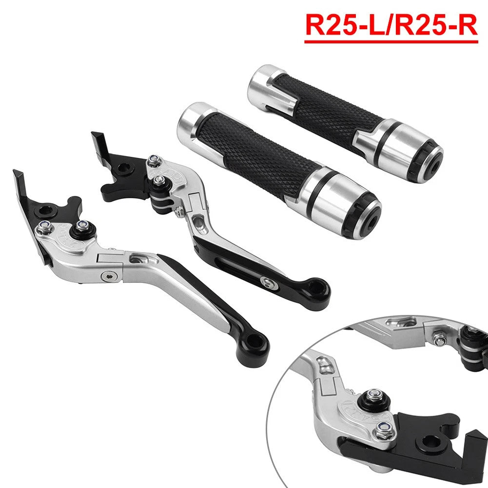 Folding Extendable Brake Clutch Levers for Yamaha YZF R3 R25 (2015–2023)