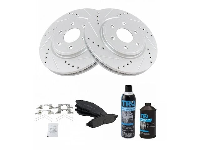 Front Brake Pad and Rotor Kit for Suzuki Equator (2009–2012) MQ323NT