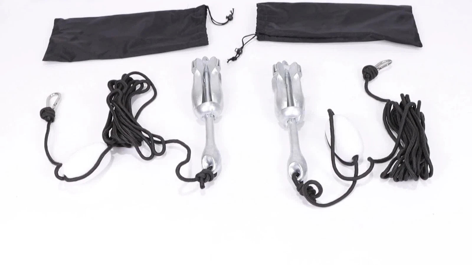 Set of 2 Folding Kayak Anchors for Marine Use (5.5LB)