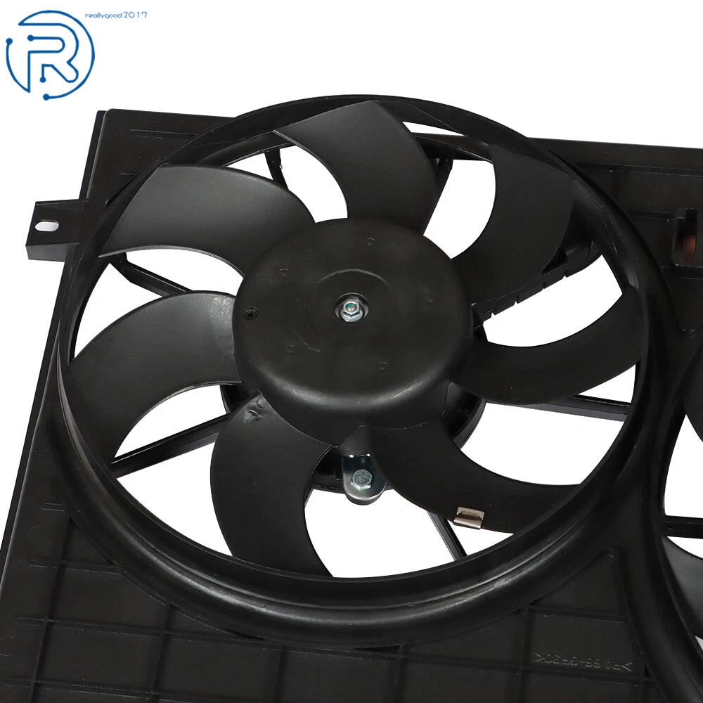 Radiator Cooling Fan Assembly for VW Golf Jetta CC Eos Passat Tiguan (2006-2018)