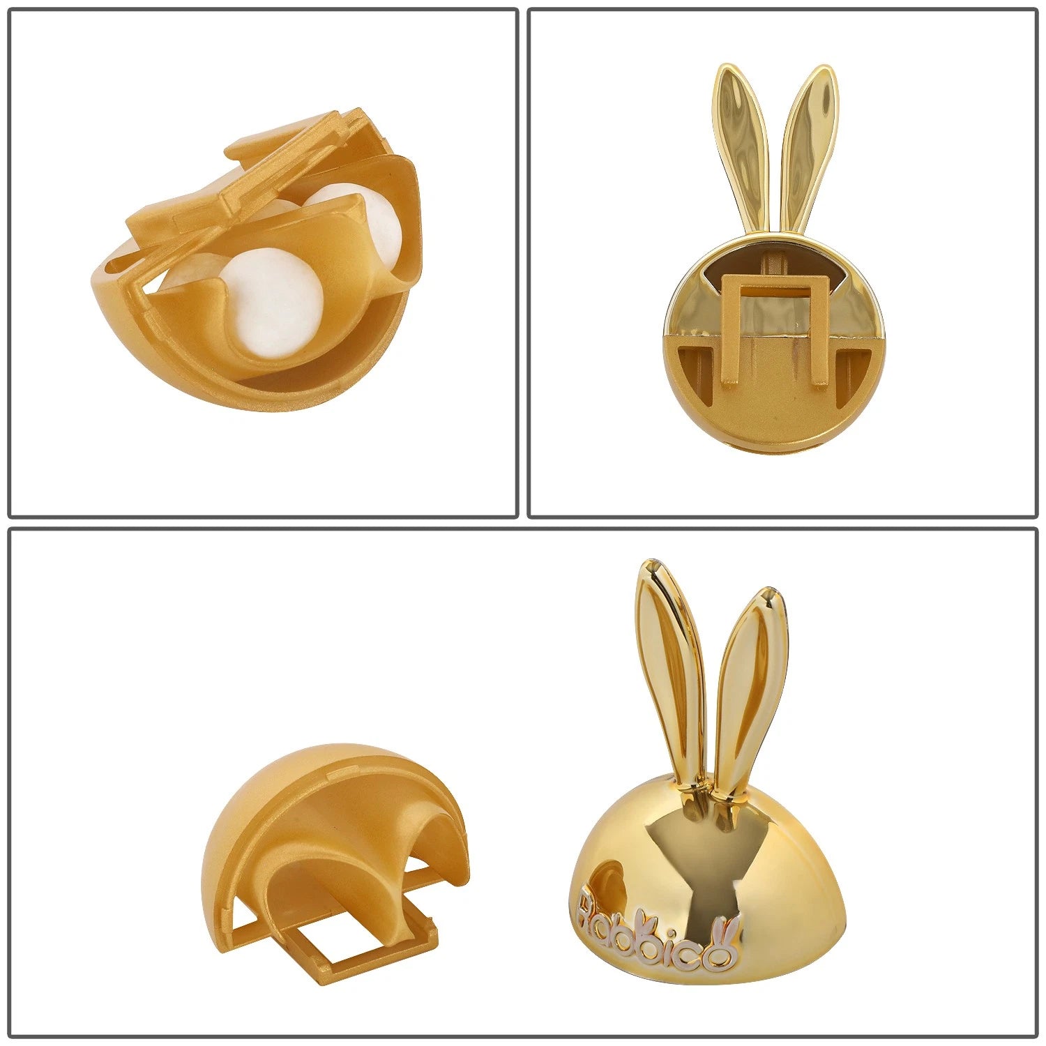 2X Clip-On Vent Air Freshener for Rabbit Ears (Diax) - White Musk Scent