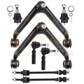 Set of 8 Control Arms Tie Rods Ball Joints for Dodge Ram 1500 (2002–2005)
