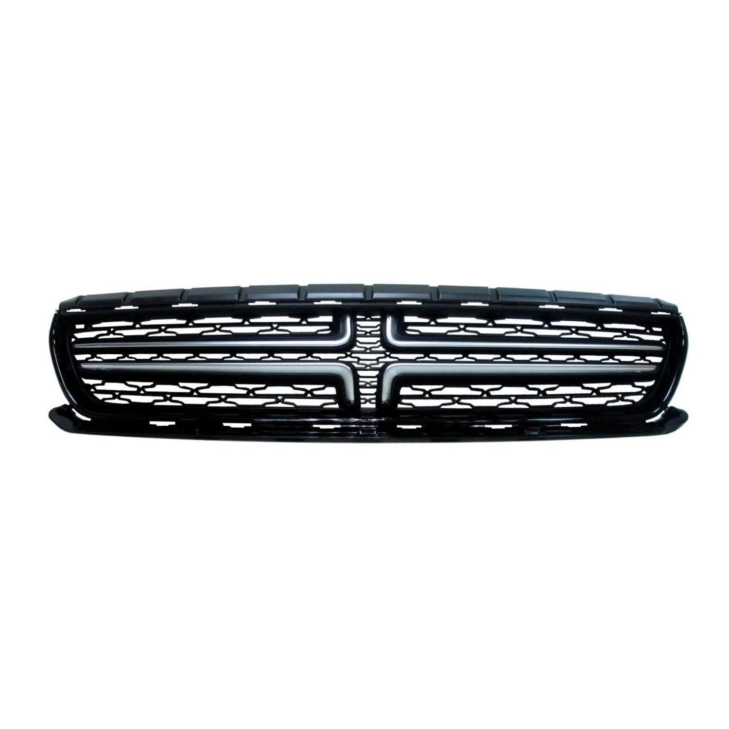 Replacement Black Chrome/Painted ABS Plastic Grille For 2015-2021 Dodge Charger