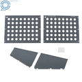48 Capacity R8 Collet Cabinet for Workshop Organizer (0.98" Hole Diameter)