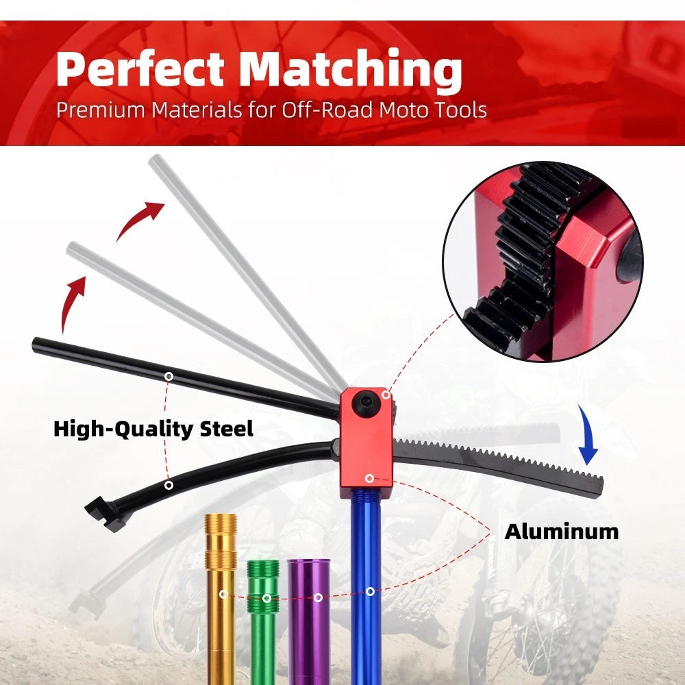 Dirt Bike Tire Changing Tools for Enduro Motocross (16" to 21")