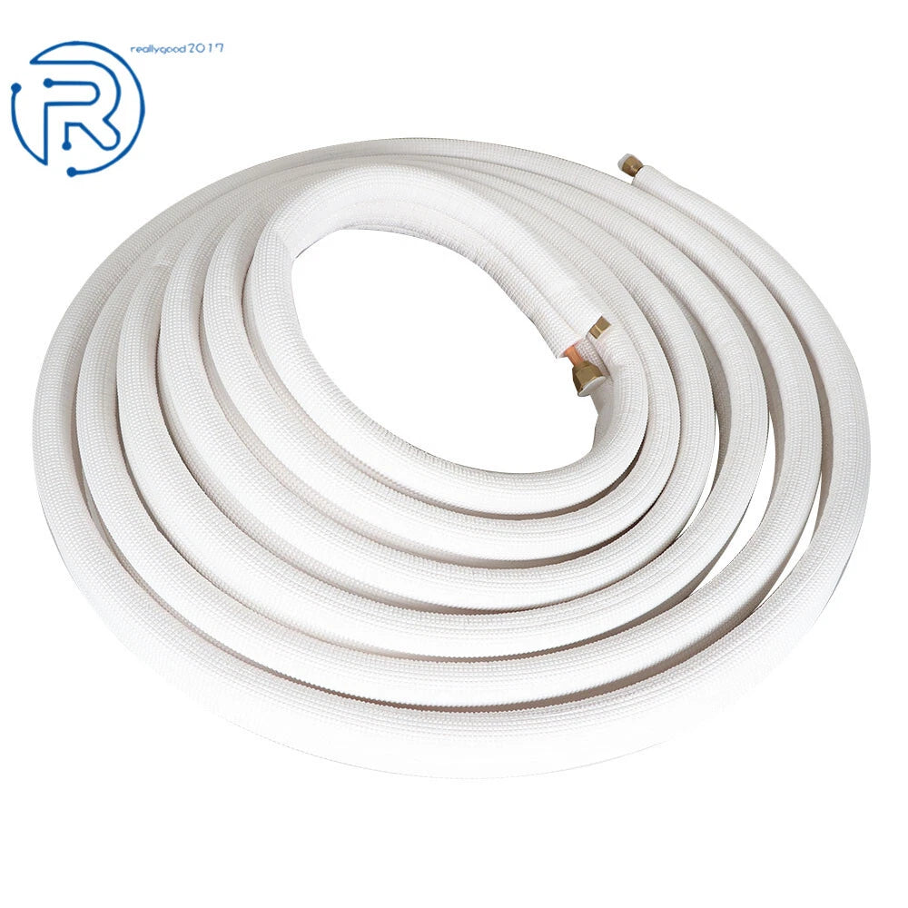25 Feet Install Kit for Mini Split Heat Pump Systems (1/4 Inch - 3/8 Inch)
