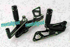 Rearset Foot Pegs for Suzuki GSXR 600 750 K11 (2011-2023) Black