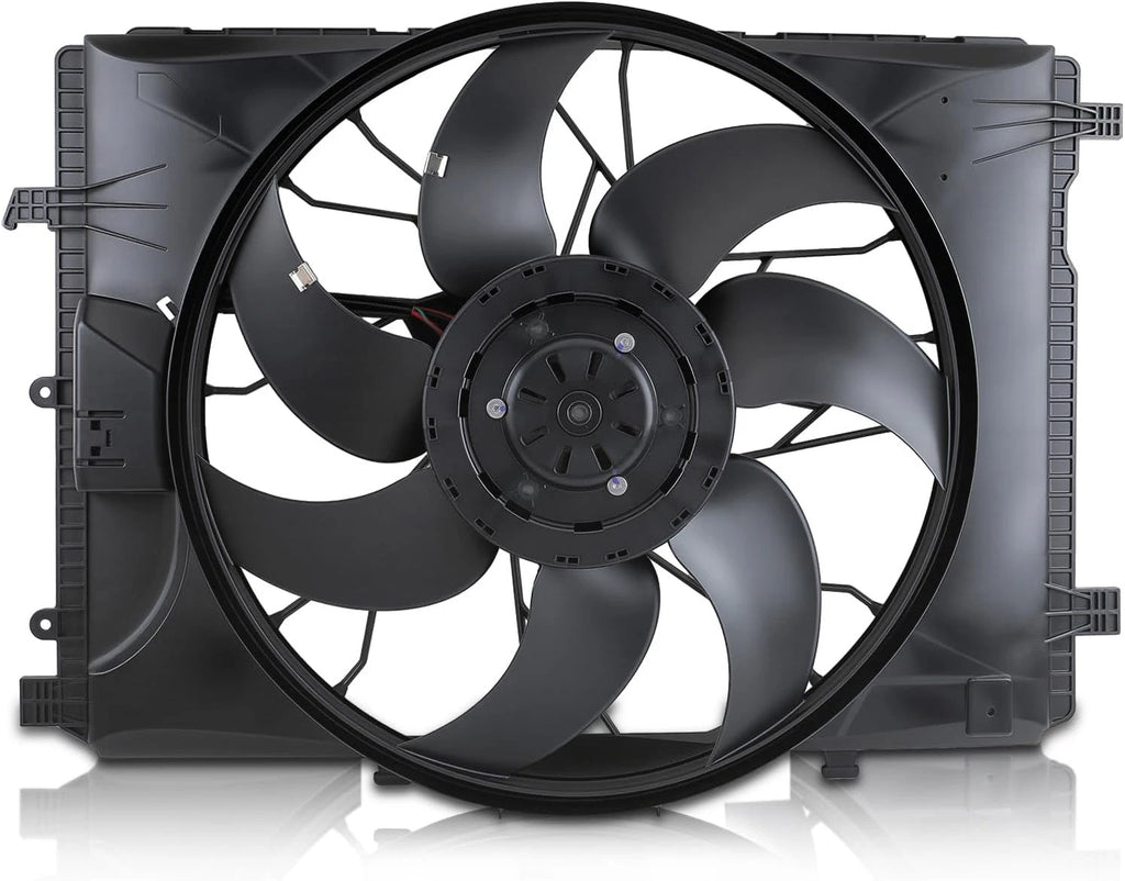 Radiator Cooling Fan for Mercedes-Benz C250 C300 C350 C63 AMG GLK350 (2010–2014)
