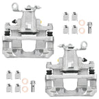 2X Rear Disc Brake Calipers with Bracket for Dodge Journey (2009–2012)