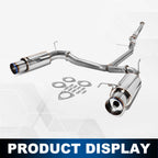 Catback Exhaust for Honda Accord 3.0L (1998–2002) Dual 4.5" Burnt Tip