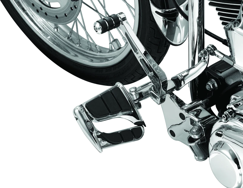 Kuryakyn Swingwing Peg with Male Mount Adapter Chrome for Cruiser Bikes