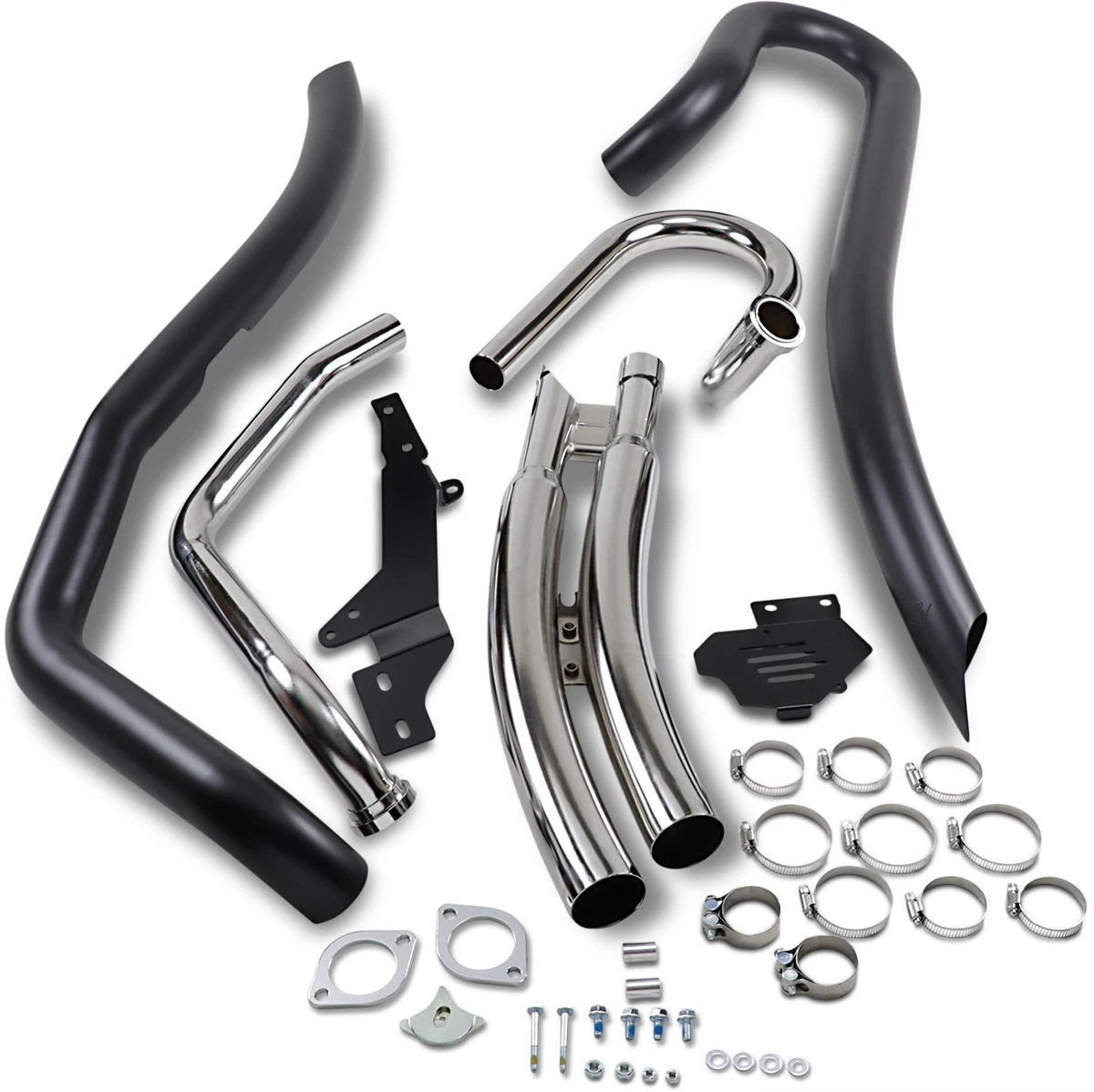 Cobra Speedster Swept Exhaust for Suzuki M109R Boulevard (2006–2014) Black Pipe