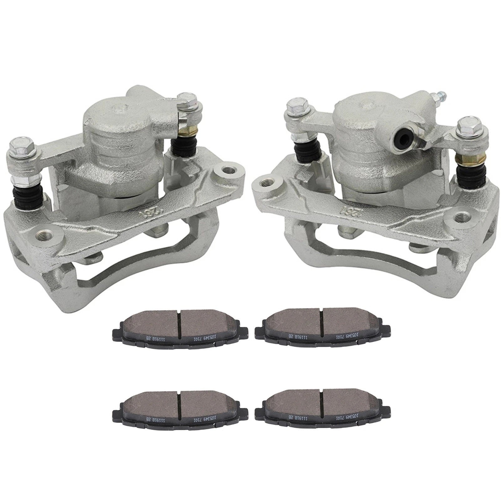 Rear Brake Calipers w/ Ceramic Pad for Subaru Impreza WRX (2008–2016)