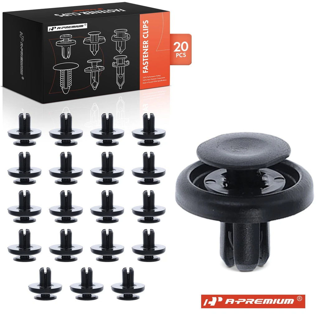 7 mm Nylon Fender Liner Retainers Clips for Toyota (2010–2013)
