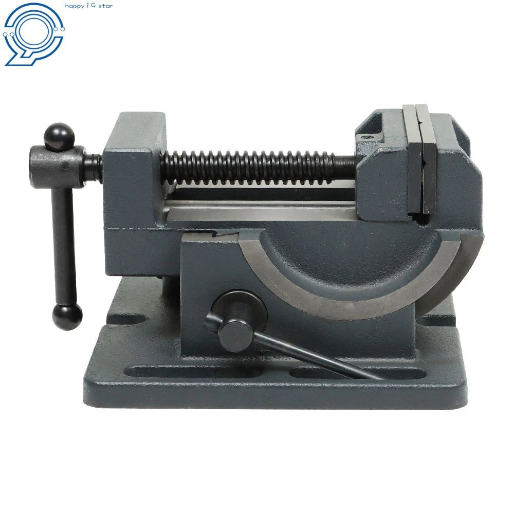 3.25 Inch Tilting Angle Vise for Benchtop Drill Press (Industrial Strength)