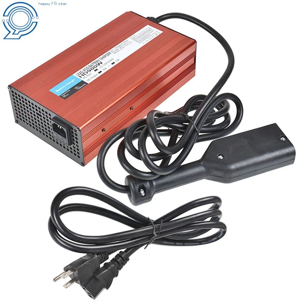 36V Golf Cart Battery Charger for EZGO TXT (Fits "D" Style Plug)