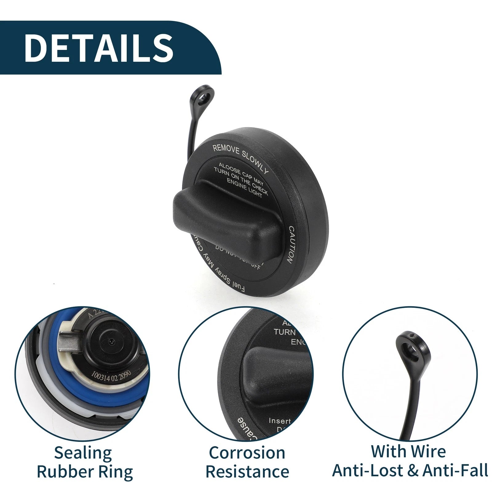 Fuel Filler Cap for Mercedes-Benz C230 (No. 2214700605/2304700405)