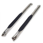 3in Round Bent w/1 Pad Step Nerf Bar for 2007-2019 Silverado/Sierra Standard Cab