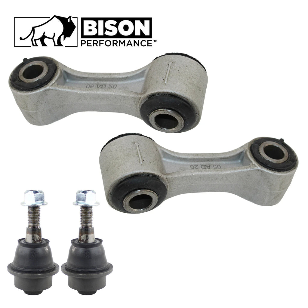 4pc Front Sway Bar & Lower Ball Joint Kit for Chevrolet GMC