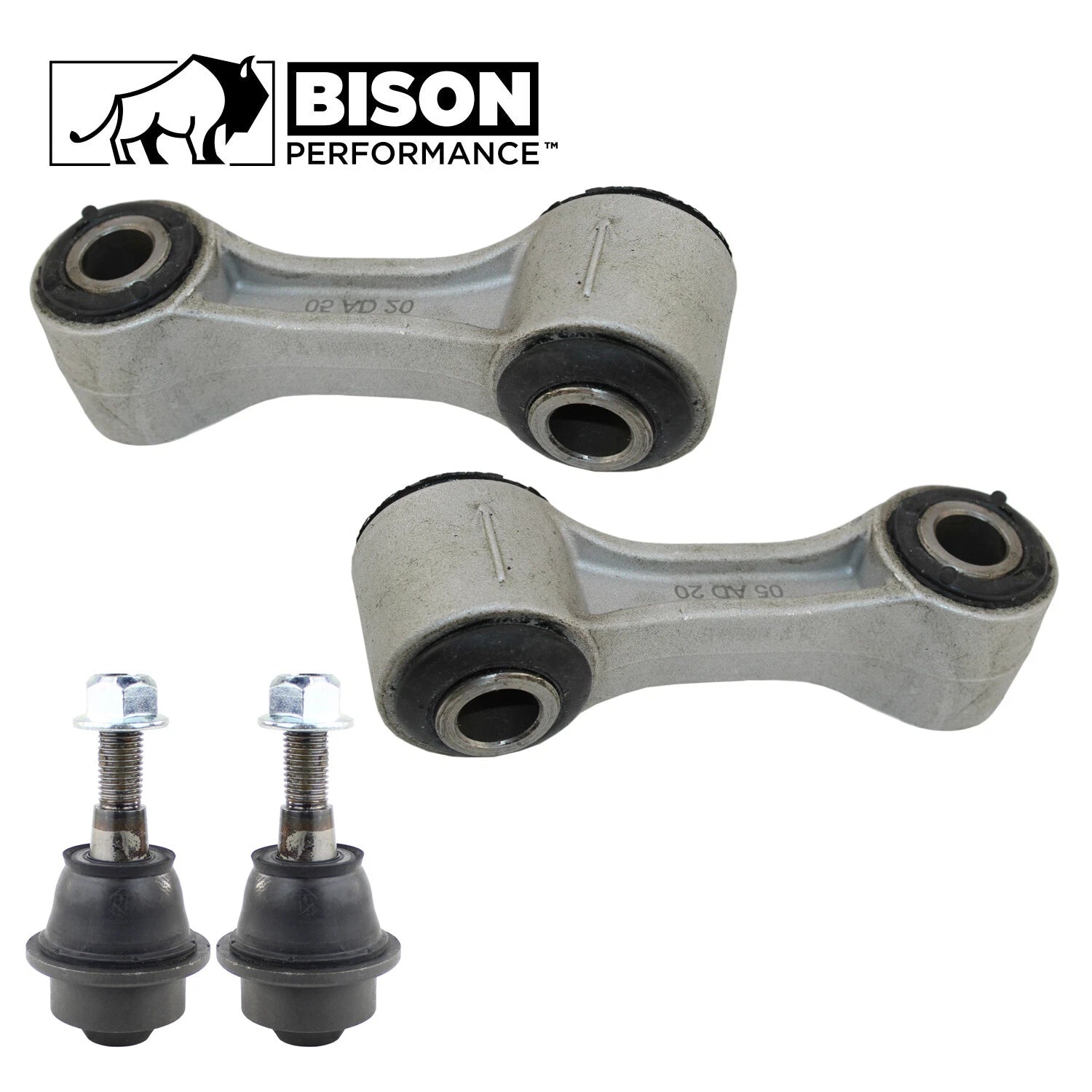 4pc Front Sway Bar & Lower Ball Joint Kit for Chevrolet GMC