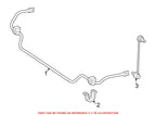 Front Suspension Stabilizer Bar Link Kit 1713230017 for Mercedes-Benz