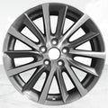18" Machined/Grey 14-Spk Rim by JTE Wheels for 17-19 Toyota Highlander (18x7.5)