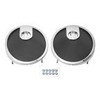 6.5" Saddlebag Speaker Grills for Indian Chieftain (2014–2018), Roadmaster (2015–2024)